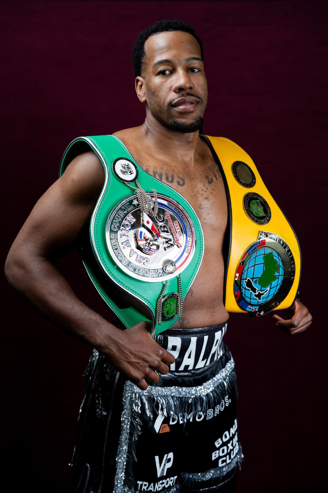 Etienne Ralph in the ring